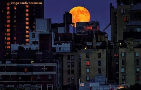 Hình ảnh kỳ vĩ siêu Trăng lớn nhất thế kỷ