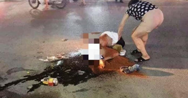 Triệu tập nhóm đối tượng lột đồ, đổ nước mắm vào người cô gái nghi đánh ghen