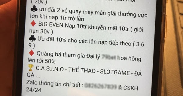 Cá cược bóng đá qua mạng bủa vây người dùng
