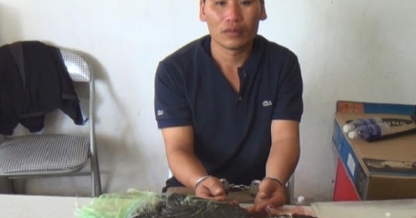 Bắt đối tượng vận chuyển 8kg nhựa thuốc phiện Bắt đối tượng vận chuyển 8kg nhựa thuốc phiện