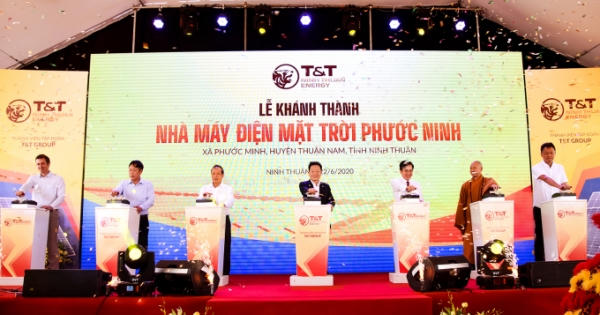 T&T Group khánh thành Nhà máy điện mặt trời Phước Ninh