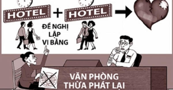 Lập vi bằng - thế mạnh của Thừa phát lại