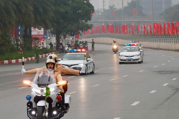 Bảo đảm giao thông thông suốt dịp Đại hội Đảng