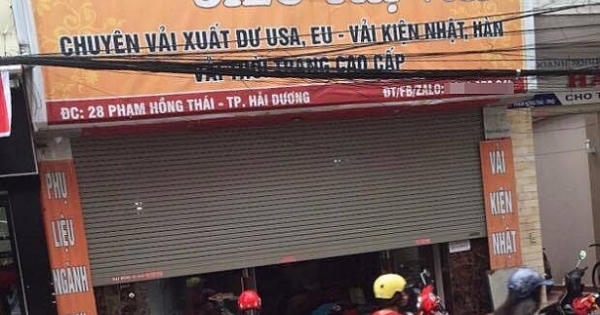 Hải Dương: Một cán bộ Công an tỉnh bị đâm trọng thương tại cửa hàng vải