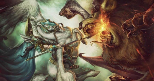 Cuộc đời thăng trầm của anh hùng Bellerophon