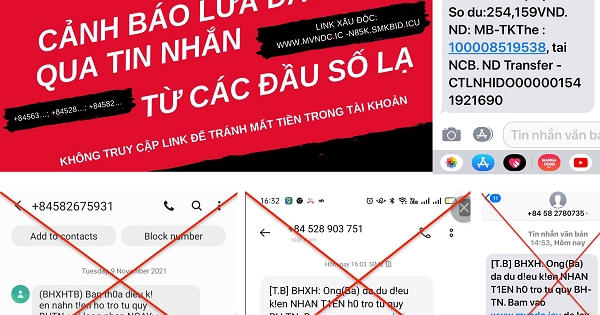 Thêm chiêu trò lừa đảo về nhận tiền hỗ trợ từ quỹ bảo hiểm thất nghiệp