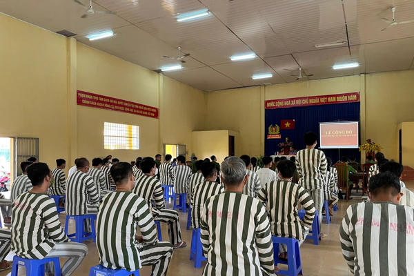 Sửa đổi, bổ sung quy định về Nội quy cơ sở giam giữ phạm nhân theo hướng thiết thực