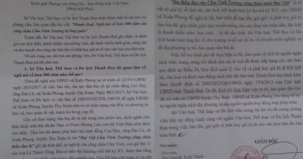 Ngôi mộ Cẩm Vinh công chúa bị lãng quên: Sở VHTTDL Thanh Hóa hồi âm sau phản ánh của Pháp luật Plus