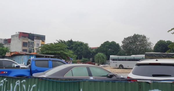 Hà Nội: Bãi xe không phép hoạt động ngang nhiên tại phường Vĩnh Hưng?