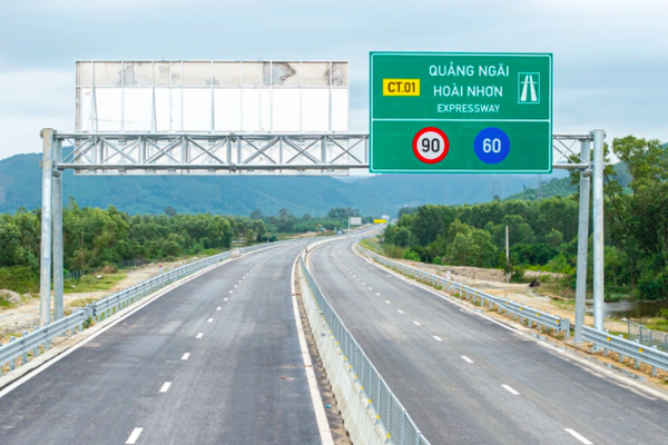 Hôm nay chính thức thông xe cao tốc Quảng Ngãi - Hoài Nhơn