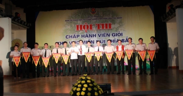 Sôi nổi và gay cấn hội thi Chấp hành viên giỏi khu vực miền núi phía Bắc