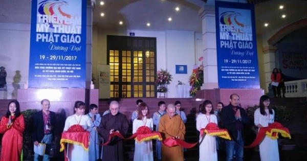 Khai mạc triển lãm Mỹ thuật Phật giáo đương đại 2017