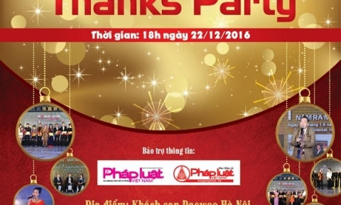 Thanks Party 2016: Chân thành - Hợp tác - Sáng tạo - Thành công Thanks Party 2016: Chân thành - Hợp tác - Sáng tạo - Thành công