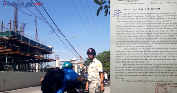 Công an phường Minh Khai hồi âm vụ: Đội quy tắc ngang nhiên "vung gậy" xử lý người vi phạm