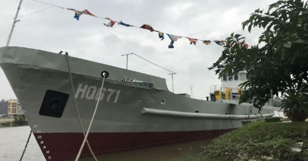 Tàu HQ-671 thành Bảo vật quốc gia