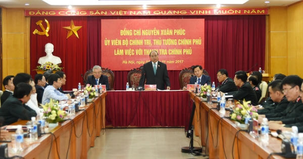 Thủ tướng: Đừng để chìm xuồng những vụ đã, đang thanh tra