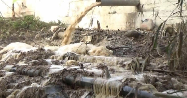 Hà Giang: Từng bị phạt hơn nửa tỷ vì gây ô nhiễm, doanh nghiệp vẫn vô tư xả thải