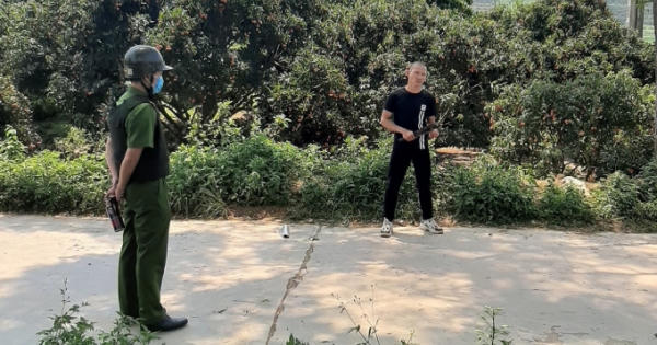 Bắc Giang: Bắt giữ đối tượng đốt nhà, đốt xe máy, dùng dao đe doạ người khác