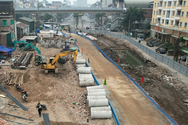 Hà Nội cấm ô tô chiều La Thành - Voi Phục: Phân luồng 3 hướng lớn, phục vụ thi công Vành đai 1