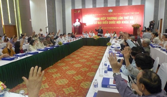 17 Ủy viên Bộ Chính trị ở Trung ương ứng cử đại biểu Quốc hội