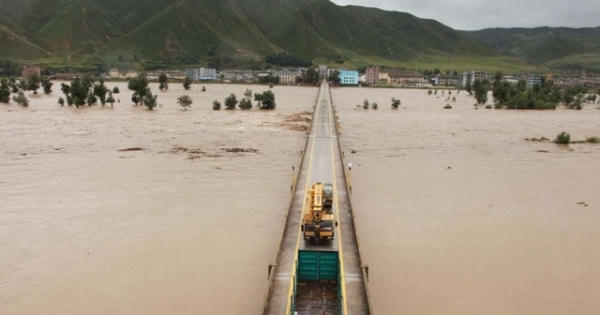 Báo Hàn Quốc: Hàng trăm binh bính Triều Tiên bị lũ cuốn trôi khi ngủ