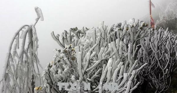 Cuối tháng 12, Bắc Bộ khả năng xảy ra băng giá và mưa tuyết