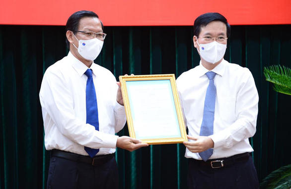 Ông Phan Văn Mãi làm Phó Bí thư thường trực Thành ủy TP HCM