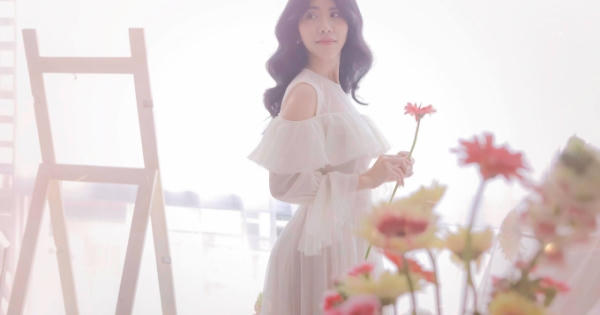 Hoa hậu Loan Vương e ấp, dịu dàng đến lạ trong bộ ảnh mới