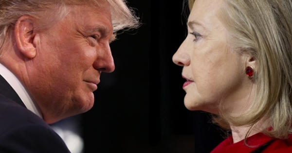 Trước giờ G, ông Trump bất ngờ vươn lên dẫn trước bà Clinton