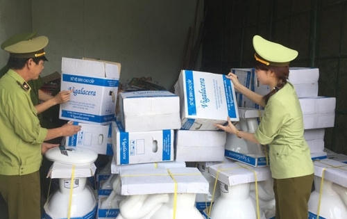 Mua đồ giả về dán nhãn hiệu Viglacera bán kiếm lời