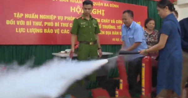 Hà Nội: Nâng cao ý thức PCCC cho người dân tại các chung cư