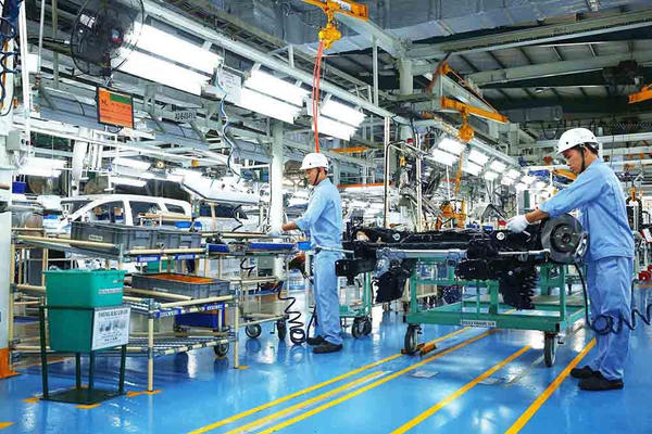 Sản xuất công nghiệp tăng kỷ lục tính từ năm 2019 đến nay