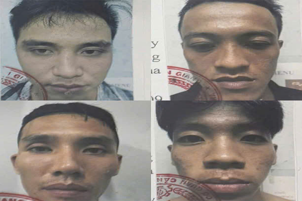 Đã bắt giữ 04 đối tượng trốn khỏi Phân trại tạm giam Giồng Riềng - Cơ sở 1