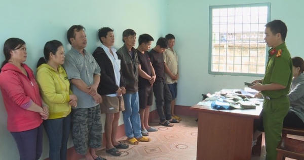 Đắk Lắk: Tạm giữ nhiều đối tượng trong đường dây ghi lô đề