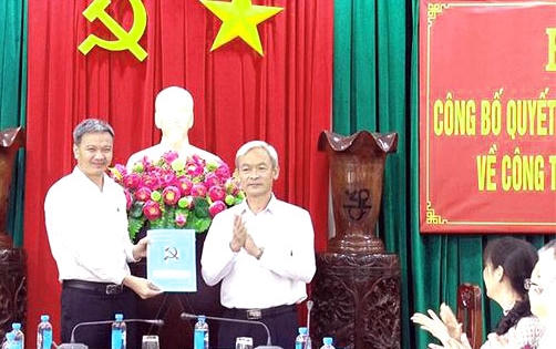 Ông Từ Nam Thành giữ chức Bí thư Huyện ủy Cẩm Mỹ