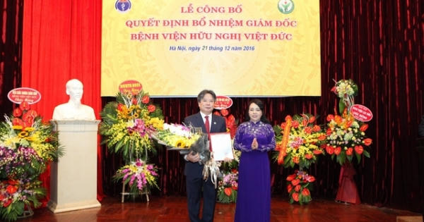 Bệnh viện Việt Đức có giám đốc mới Bệnh viện Việt Đức có giám đốc mới