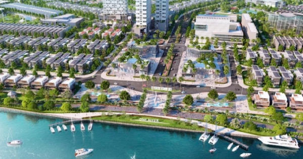 Ra mắt khu biệt thự cao cấp nằm vị trí đắc địa trên sông Cổ Cò