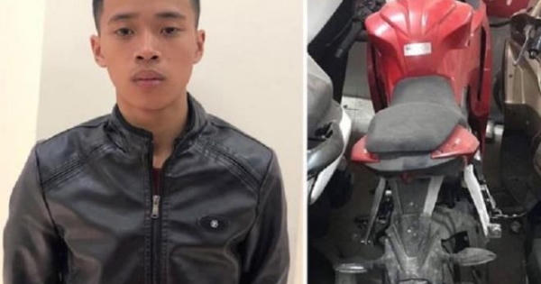 Túng tiền tiêu, nam thanh niên nhiều lần mang xe máy của bạn gái đi cầm cố
