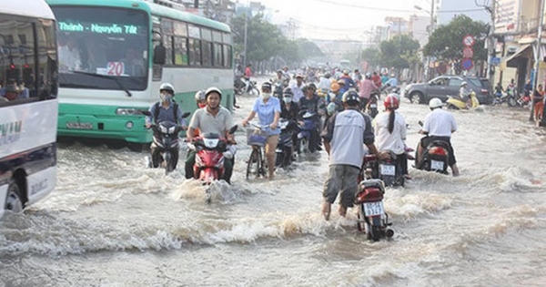 TPHCM ngập sâu vào chiều tối trong ba ngày tới