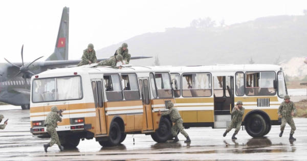 Khánh Hòa: Gần 1.000 người và nhiều phương tiện tham gia diễn tập khẩn nguy hàng không cấp quốc gia