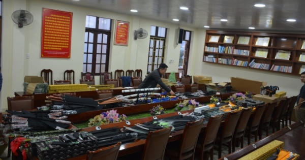 Quảng Ninh: Triệt phá thành công nhóm đối tượng dùng mạng xã hội buôn bán số lượng lớn vũ khí nóng