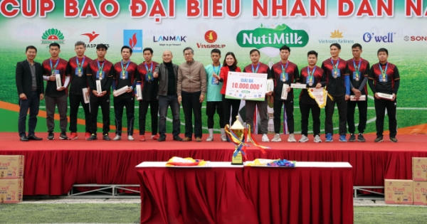 Giải bóng đá các cơ quan Trung ương mở rộng diễn ra thành công tốt đẹp