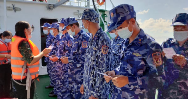 Bạc Liêu: Tổ chức bầu cử sớm cho 37 sĩ quan, chiến sĩ làm nhiệm vụ trên biển