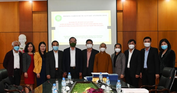 Hòa thượng - Tiến sĩ Thích Thanh Điện nghiệm thu đề tài khoa học đạt kết quả xuất sắc