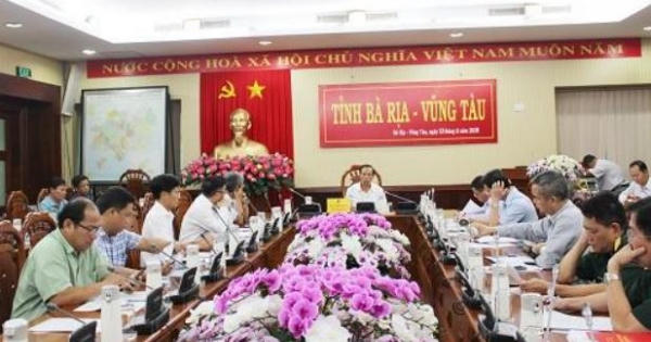 Bà Rịa - Vũng Tàu: Lãnh đạo UBND tỉnh làm việc với UBND thành phố Vũng Tàu