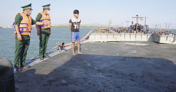 Bà Rịa - Vũng Tàu: Kiên quyết ngăn chặn hành vi vận chuyển cát trái phép trên biển Bà Rịa - Vũng Tàu: Kiên quyết ngăn chặn hành vi vận chuyển cát trái phép trên biển