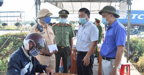 Quảng Nam chấm dứt việc tạm dừng một số hoạt động liên quan phòng chống dịch