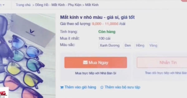 Mắt kính giả, nguy cơ dẫn tới mù lòa