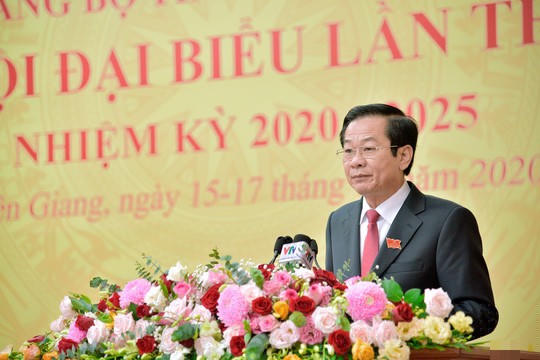 Ông Đỗ Thanh Bình được bầu giữ chức Bí thư Tỉnh uỷ Kiên Giang