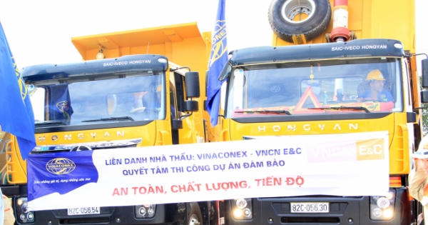 Triển khai thi công 2 gói thầu của Dự án thành phần đầu tư xây dựng đoạn Vĩnh Hảo - Phan Thiết Triển khai thi công 2 gói thầu của Dự án thành phần đầu tư xây dựng đoạn Vĩnh Hảo - Phan Thiết